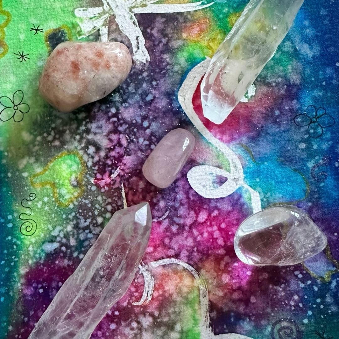 Obra de arte colorida e intuitiva 1