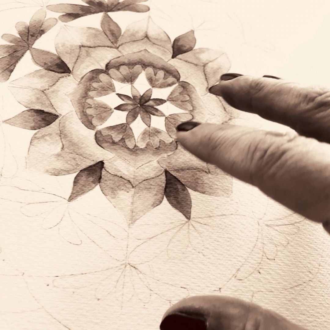 Obra de arte colorida e intuitiva 3