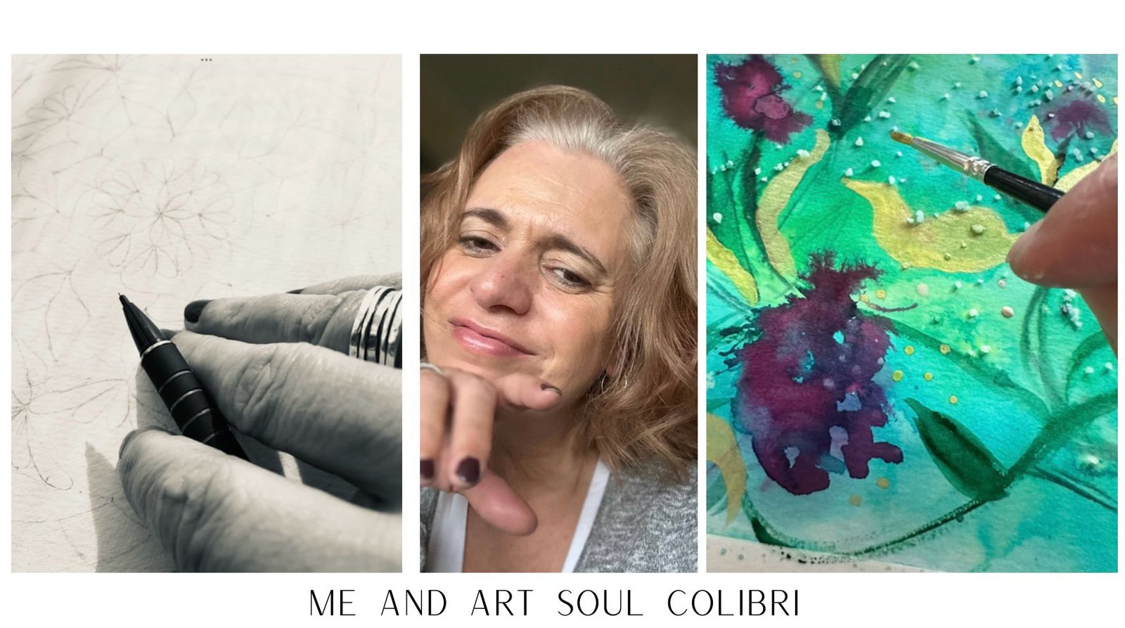 Retrato de Ana Santiago, a artista