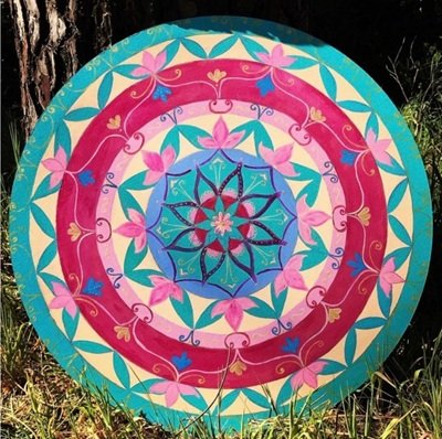 Mandala Chacana dance Flowers